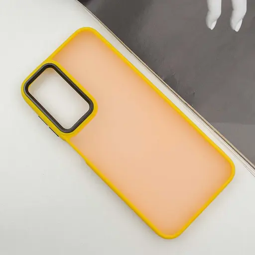 Чохол Epik TPU+PC Lyon Frosted для Samsung Galaxy A05s Orange - фото 2