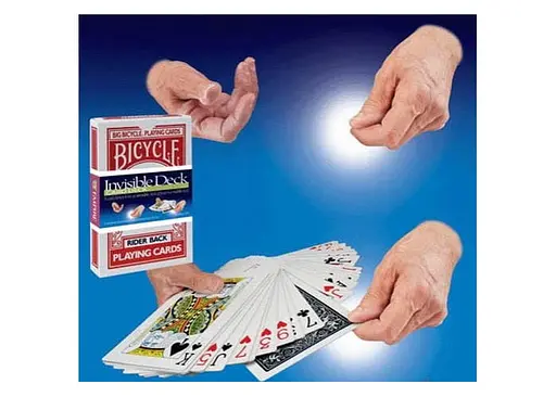 Карти для фокусів United States Playing Card Company Bicycle Joker Magic Invisible deck (86130-1) - фото 3