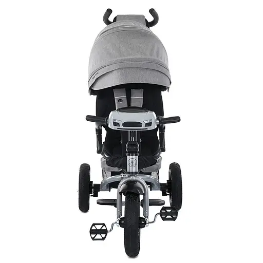 Дитячий триколісний велосипед MT 1007-8 сірий - фото 2