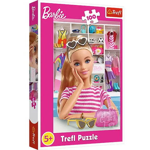 Пазл Trefl Пізнай Барбі 100 ел. (16458) - фото 1