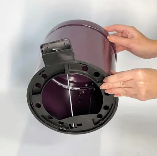 Відро для сміття з педаллю Mertinox 3 л Фіолетовий 4501.1825S.105.03  - фото 5