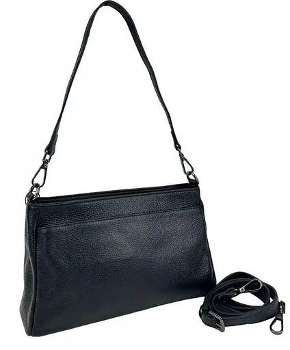 Женская кожаная сумка UnaBorsetta на плечо sum0027103 - фото 3