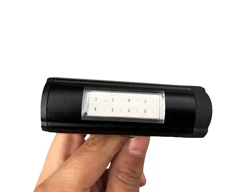 Вело фара 303C велосипедный аккумуляторный фонарь бело красно синяя мигалка - фото 4