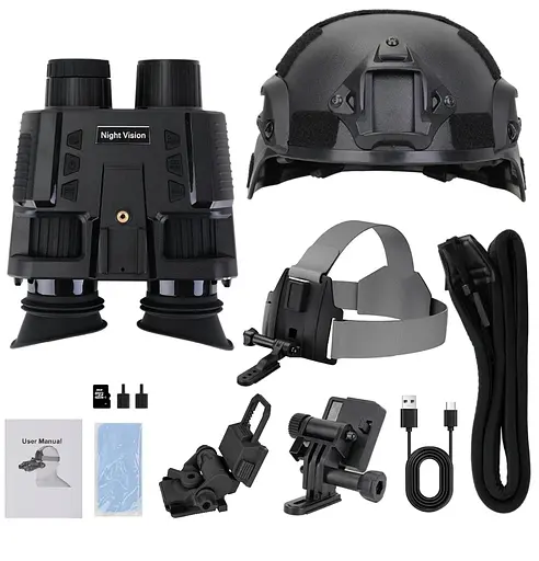 Бинокуляр (прибор) ночного видения NV8000 + крепление FMA L4G24 + каска (ABS пластик) + карта 64Гб
