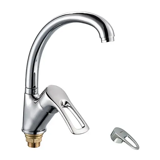 Смеситель для кухни Zerix DYU 180 ZX0178 Хром - фото 1