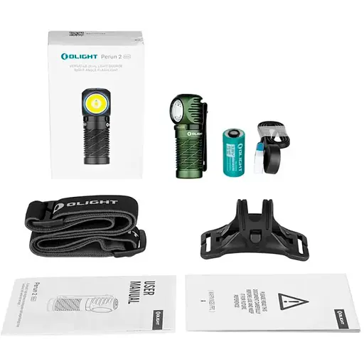 Ліхтар Olight Perun 2 Mini OD Green - фото 8