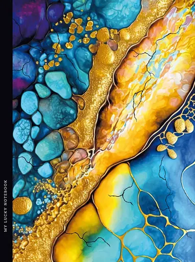 Блокнот, 145x197 мм, 55 г/м², 64 аркуші, інтегральна палітурка, матова ламінація 23152