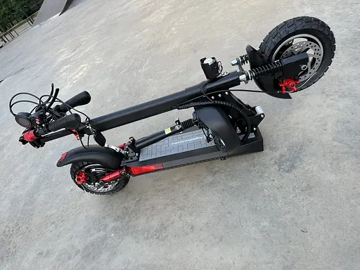 Электросамокат KUGOO Kirin M4 Pro 1000W 18Ah с сидением и усиленным аккумулятором - фото 14