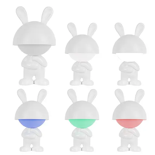 Світильник-нічник Kite LED з акумулятором Dreamy Bunny білий (K25-315-1-1) - фото 3