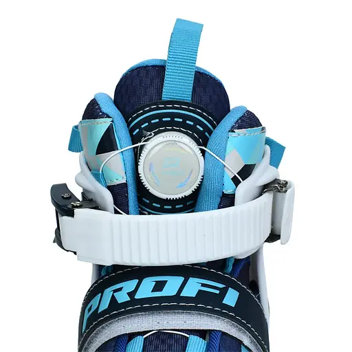 Дитячі розсувні ролики A4156-S-BL, розмір 31-34 - фото 4