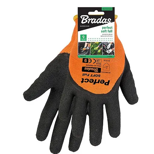 Рукавички захисні Bradas PERFECT SOFT FULL латекс розмір 10 RWPSF10 - фото 2