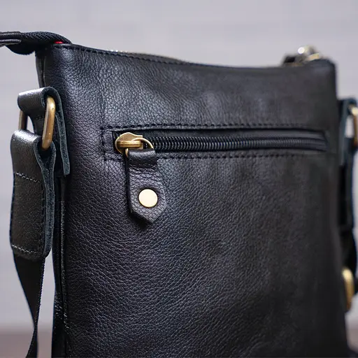 Сумка кожаная мужская SHVIGEL 20,5х17,5х1 см sum0012790 - фото 9