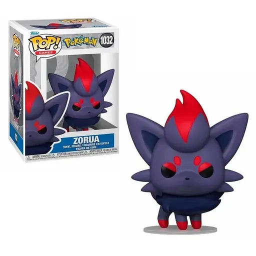 Коллекционная  фигурка   Funko Pop Фанко Поп Pokemon Zorua Фанко Зоруа 10 см PM Z 1032 - фото 1