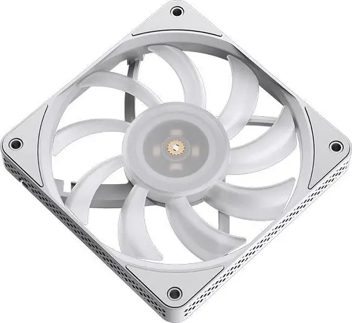 Вентилятор Jonsbo HF1215 White ARGB (120mm, 700-1800RPM, 29.7dB, 4pin+LED 3pin) (HF1215 White ARGB) - фото 3
