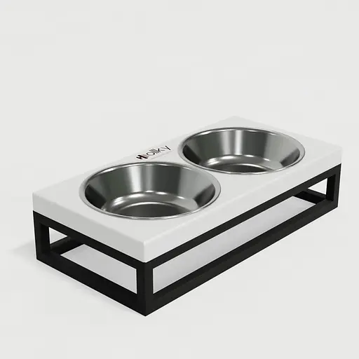 Hollky Base XS — миски на підставці для маленьких собак та котів (2 × 0,25 л) - фото 3