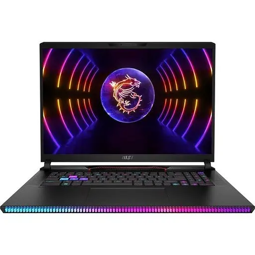 Ноутбук MSI RaiderGE78 HX 14VHG-636RO, Intel Core i9-14900HX, 17 QHD+, 240 Hz, 32GB, SSD 1TB, NVIDIA GeForce RTX 4080 12GB, Windows 11 Pro