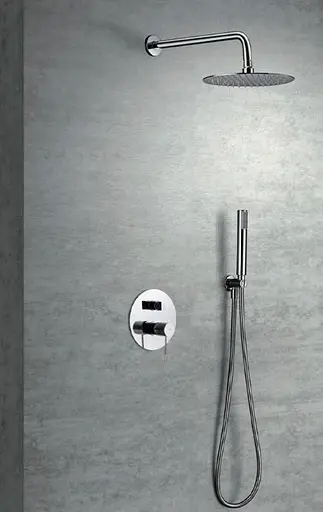 Душова система прихованого монтажу Imex Line хром GPD038, Хром - фото 2