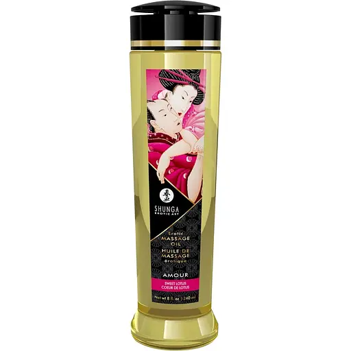 Масажна олія Shunga Erotic Sweet Lotus, 240 мл