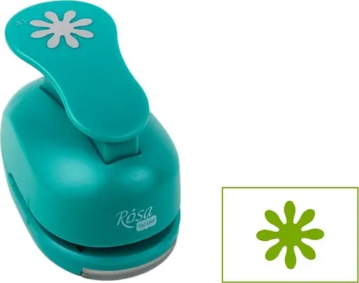 Фігурний діркопробивач Квітка 5 3,8см Rosa Talent - фото 1