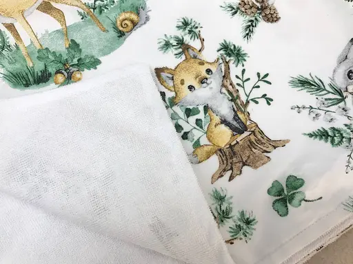 Непромокаемая пеленка Moontime "Зверята в лесу" - фото 2