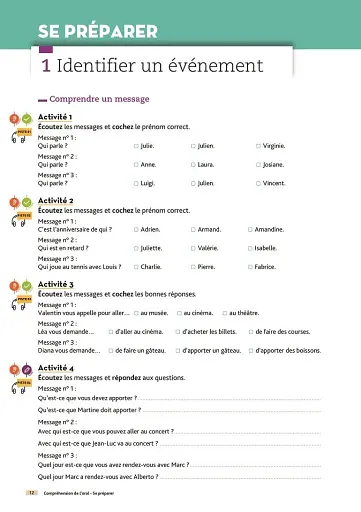 Le DELF A1 100% réussite Livre + CD - фото 4