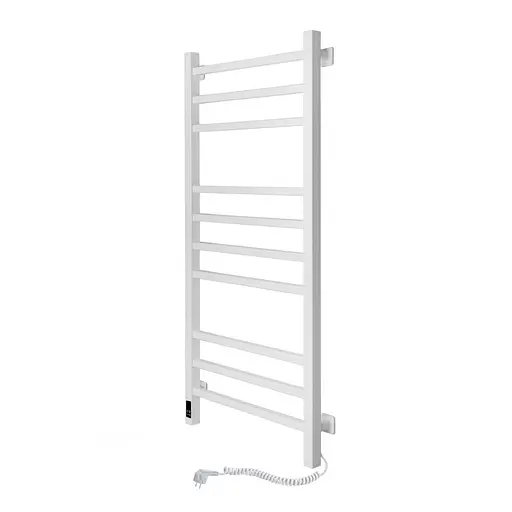 Електрична рушникосушка Navin Loft 500x1000 Sensor правобічна з таймером, біла 12-228053-3680, Білий, Праве, Електронний - фото 2