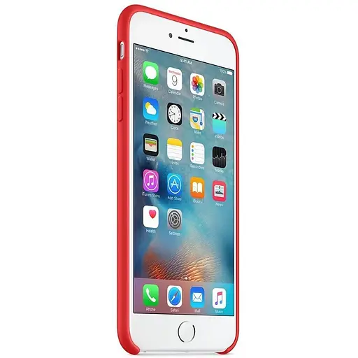Чохол-накладка Toto Silicone Case Apple iPhone 6 Plus/6s Plus Red - фото 3