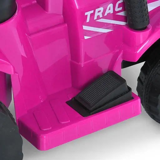 Електромобіль дитячий Bambi Трактор Racer M 6153B-8 та музичною панеллю фіолетовий - фото 5