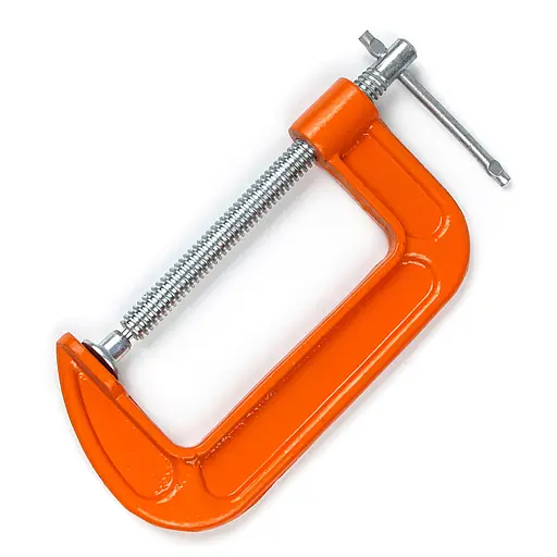 Струбцина Polax столярная G-образная 4" 100 мм (22-004) - фото 1