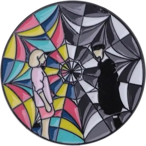 Значок Family Уенсдей Аддамс Wednesday Addams Сімейка Аддамс The Addams Family 4 см  10.047 - фото 1