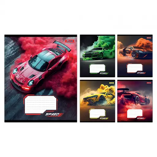 Тетради ученические 36 листов линия 1B Speed, 15 шт. в упаковке