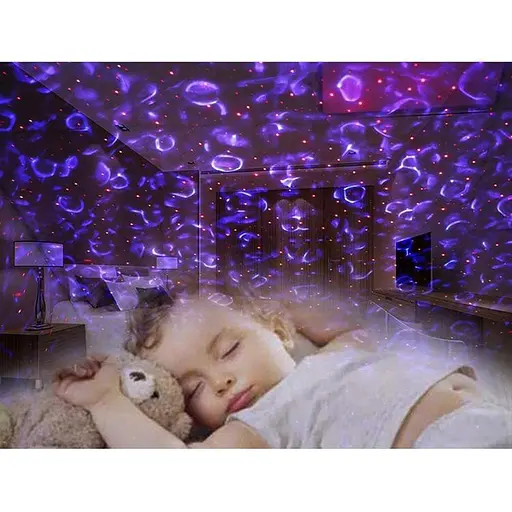 Проектор Drunkers Galaxy LED Music Starry Night Light Star Sky Чорний - фото 3