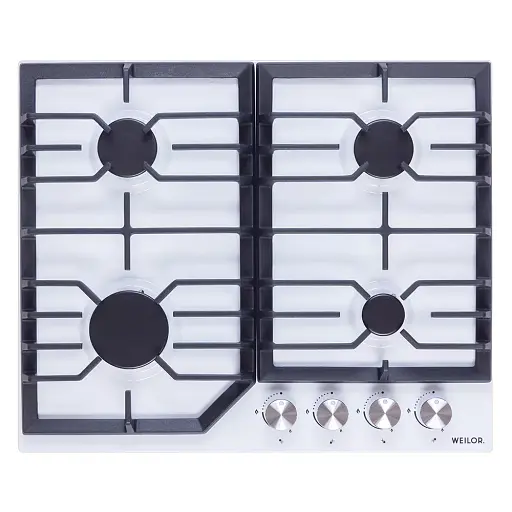 Поверхность газовая на металле Weilor GM 624 WH