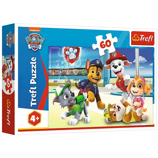 Пазл Trefl У світі цуценят Щенячий патруль 60 ел. (17392) - фото 1