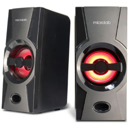 Акустическая система 2.0 Microlab B-15, USB, черная - фото 2