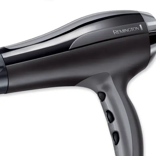 Фен Remington Pro-Air Turbo, 2400Вт, 3 режими, дифузор,турмалинова іоніз-я, хол. обдув, чорний - фото 4