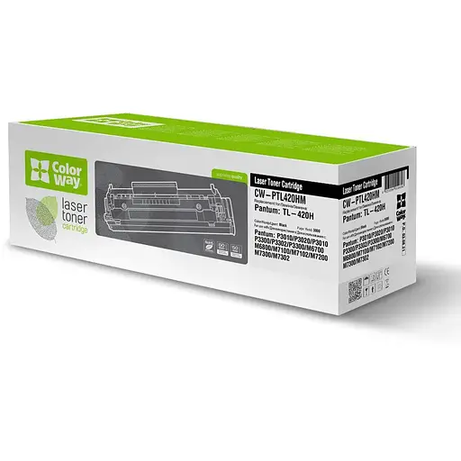 Картридж Pantum TL-420H, Black, M6700/M6800/M7100/M7200, P3010/P3300, 3000 стор, ColorWay (CW-PTL420HM)