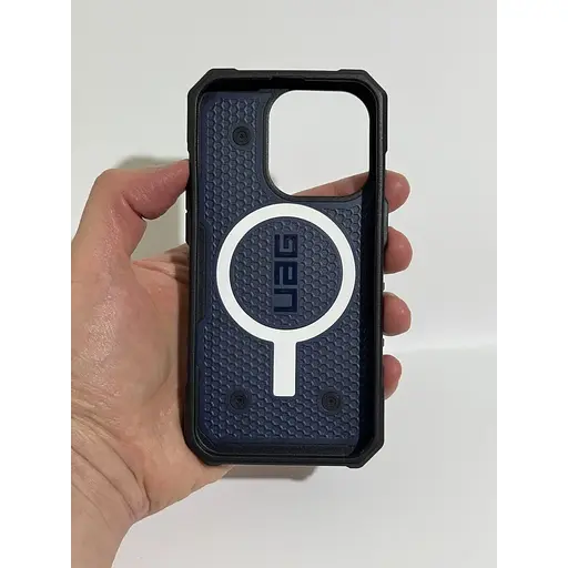 Оригинальный противоударный чехол UAG Pathfinder MagSafe для iPhone 14 Pro (6.1") Mallard 114054115555 - фото 9