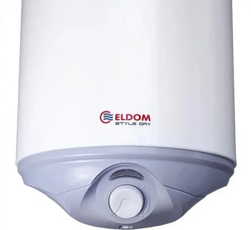 Водонагреватель Eldom STYLE 100 л, 2 кВт, мокрый ТЭН, вертикальный, цилиндрический, белый (72270W) - фото 3