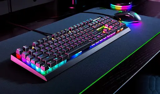 Клавіатура Razer BlackWidow V4 X Green Switch USB Black (RZ03-04700800-R3R1) - фото 5