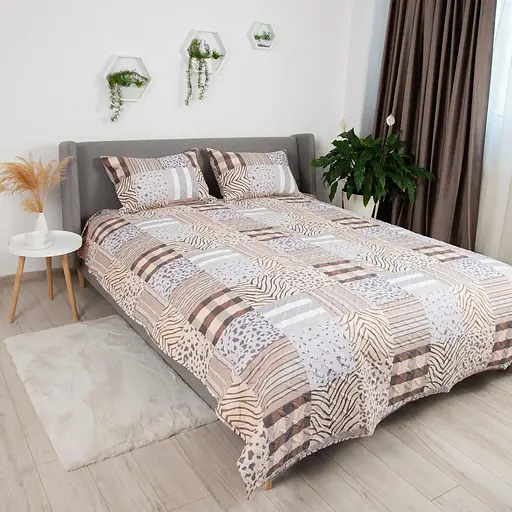 Покривало ТЕП Provence Сафарі 150 х 210 см та 2 наволочки 50 х 70 см (4-04206_30046) - фото 5