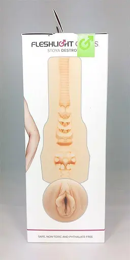 Мастурбатор Fleshlight Girls Stoya - Destroya, зі зліпком вагіни, дуже ніжний - фото 5