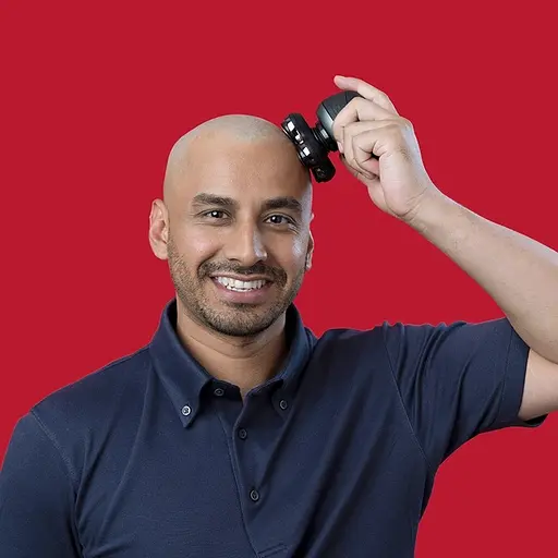 Remington Бритва электр. роторная RX7 ULTIMATE, бритв.головок-5, Li-Ion, сух.+влажн., триммер, черно-зеленый - фото 3