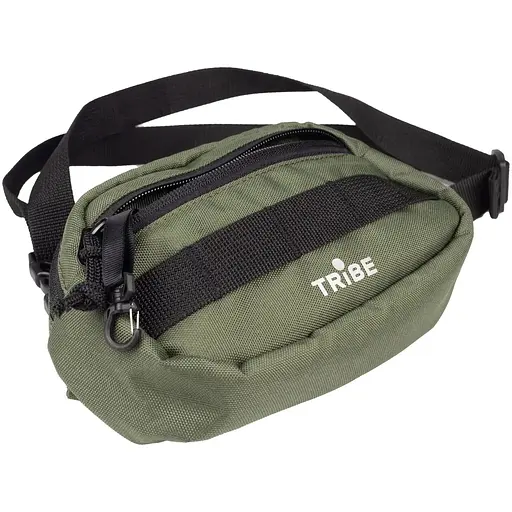 Поясна сумка Tribe Waist bag 1.5 л T-ID-0002 Olive (1042-T-ID-0001-olive) - фото 5