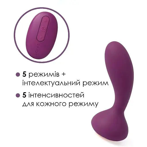Масажер простати Svakom Julie Violet - фото 3