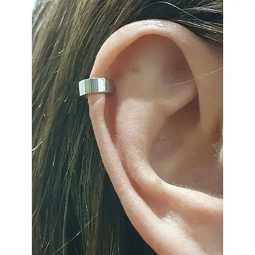 Золота сережка-кафф на хелікс Столична Ювелірна Фабрика. 110853БЯ - фото 2