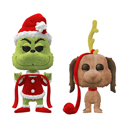 Фігурка Funko Pop Грінч вкрав Різдво Грінч і Макс Grinch Stole Christmas Grinch and Max 11 см 2P HTGSC GM