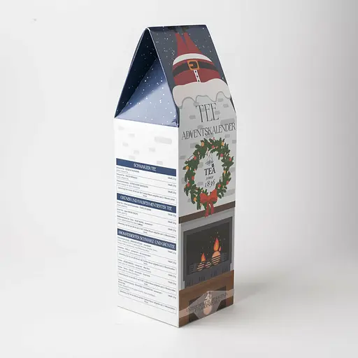 Чайний Адвент-Календар Tea Santa is камін - фото 3
