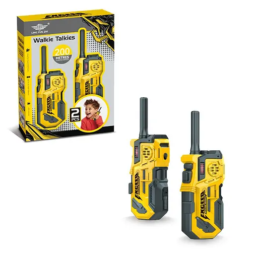 Рація, 16 см, 2 шт., світло, на батарейках, 17x22.5x4 см