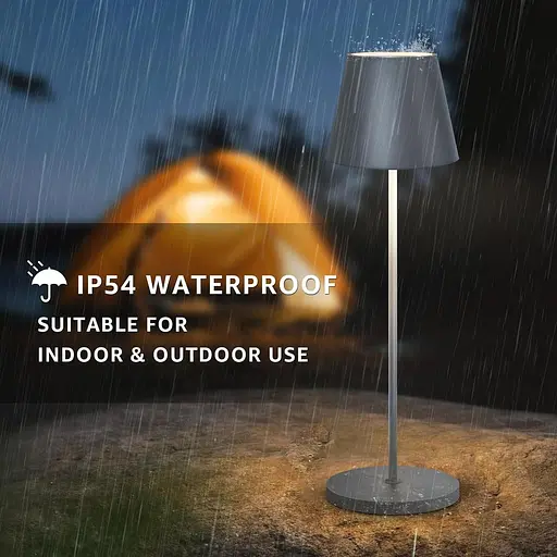 Настольная лампа GGNOO 8 цветов RGB, сенсорное управление IP54 - фото 4